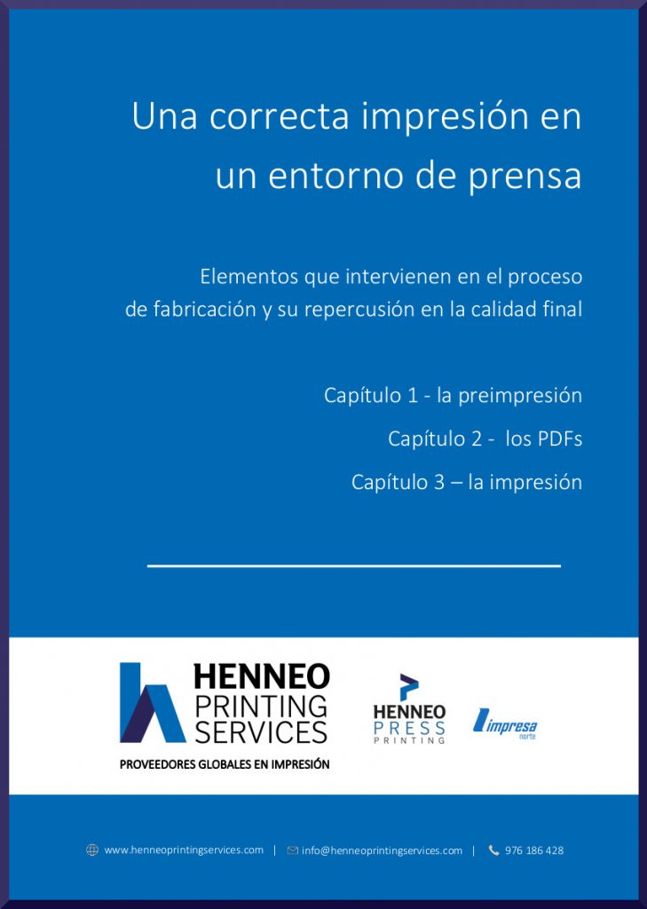 PORTADA - UNA CORRECTA IMPRESIÓN EN UN ENTORNO DE PRENSA