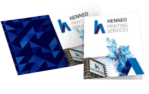 Dípticos Henneo Printing Services